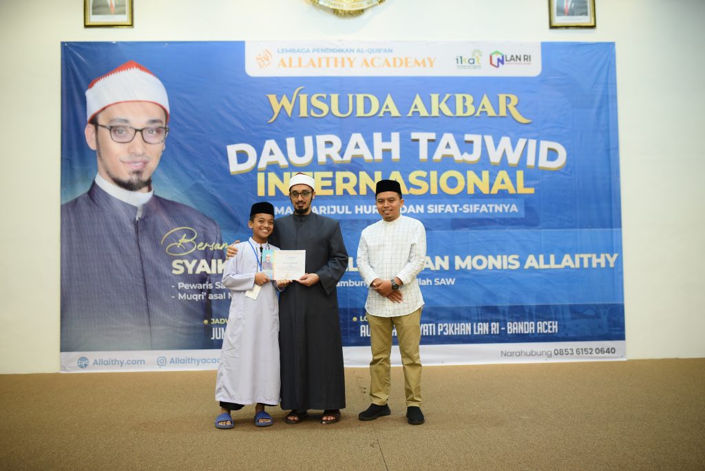 Dokumentasi Wisuda Akbar Daurah Tajwid Internasional ke-1