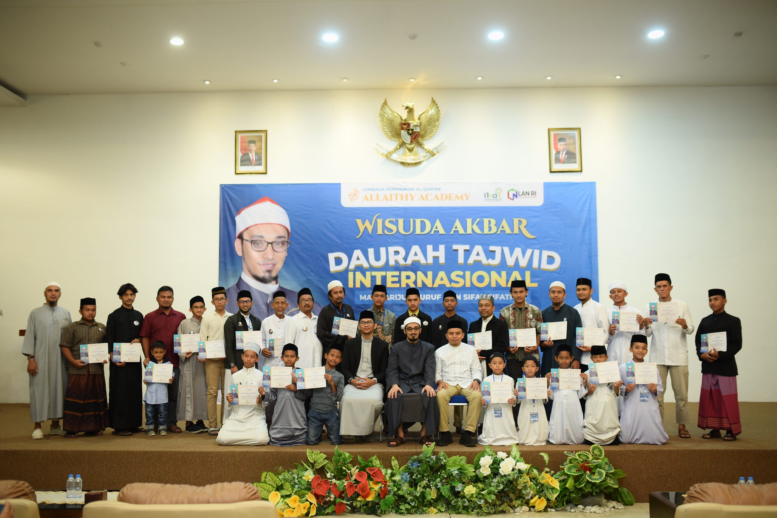 Dokumentasi Wisuda Akbar Daurah Tajwid Internasional ke-1